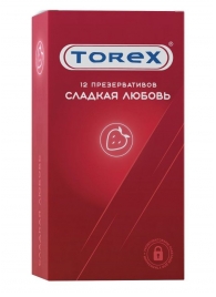 Презервативы Torex  Сладкая любовь  с ароматом клубники - 12 шт. - Torex - купить с доставкой в Реутове