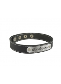 Чокер с белой строчкой Good Girl - Sitabella - купить с доставкой в Реутове