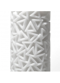 Белый 3D мастурбатор PILE - Tenga - в Реутове купить с доставкой