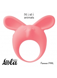 Оранжевое эрекционное кольцо Fennec Phil - Lola Games - в Реутове купить с доставкой