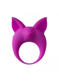 Фиолетовое эрекционное кольцо Kitten Kyle - Lola Games - в Реутове купить с доставкой