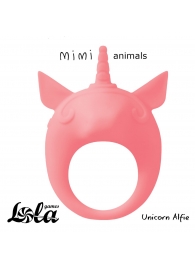 Оранжевое эрекционное кольцо Unicorn Alfie - Lola Games - в Реутове купить с доставкой