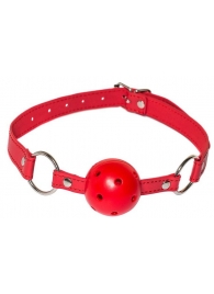 Красный кляп-шарик Firecracker - Lola Games - купить с доставкой в Реутове