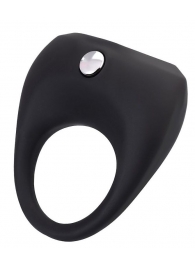 Черное эрекционное виброкольцо Erotist Cosm - Erotist Adult Toys - в Реутове купить с доставкой