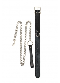 Черный ошейник с поводком Wild - Lola Games - купить с доставкой в Реутове