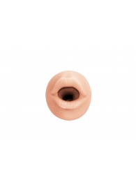 Телесный мастурбатор-ротик Sweet Lips - Lola Games - в Реутове купить с доставкой