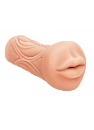 Телесный мастурбатор-ротик Sweet Lips - Lola Games - в Реутове купить с доставкой