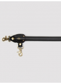 Черная распорка для ног Bound to You Faux Leather Spreader Bar - 50,8 см. - Fifty Shades of Grey - купить с доставкой в Реутове