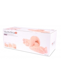 Мастурбатор-полуторс Valentina с двойным слоем материала - KOKOS - в Реутове купить с доставкой