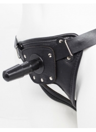 Черный пояс для насадок CLASS STRAP Restyling - LOVETOY (А-Полимер) - купить с доставкой в Реутове
