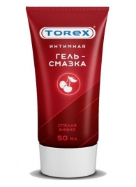 Смазка на водной основе TOREX  Спелая вишня  - 50 мл. - Torex - купить с доставкой в Реутове