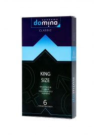 Презервативы увеличенного размера DOMINO Classic King size - 6 шт. - Domino - купить с доставкой в Реутове