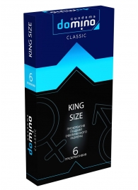 Презервативы увеличенного размера DOMINO Classic King size - 6 шт. - Domino - купить с доставкой в Реутове