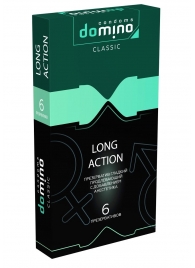 Презервативы с пролонгирующим эффектом DOMINO Classic Long action - 6 шт. - Domino - купить с доставкой в Реутове