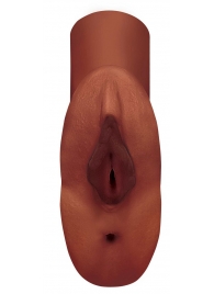 Коричневый мастурбатор Perfect Pussy Double Stroker - Pipedream - в Реутове купить с доставкой