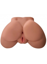 Кофейный мастурбатор-полуторс Perfect Ass Masturbator - Pipedream - в Реутове купить с доставкой