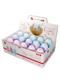 Набор из 15 мини-мастурбаторов Fantastic Egg Hard Boiled - Baile - в Реутове купить с доставкой