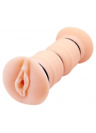 Телесный вибромастурбатор-вагина Michelle - Baile - в Реутове купить с доставкой