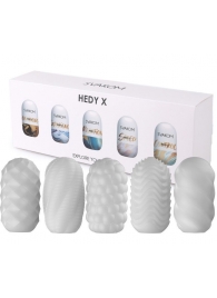 Набор из 5 мастурбаторов Hedy X5 Mixed - Svakom - в Реутове купить с доставкой