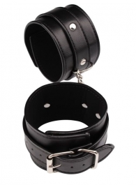 Черные оковы Classic Ankle Cuffs - Chisa - купить с доставкой в Реутове