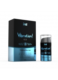 Жидкий интимный гель с эффектом вибрации Vibration! Ice - 15 мл. - INTT - купить с доставкой в Реутове