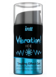 Жидкий интимный гель с эффектом вибрации Vibration! Ice - 15 мл. - INTT - купить с доставкой в Реутове