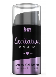 Женский возбуждающий интимный гель Excitation Ginseng - 15 мл. - INTT - купить с доставкой в Реутове