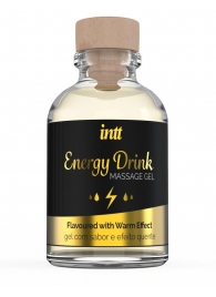 Массажный гель с согревающим эффектом Energy Drink - 30 мл. - INTT - купить с доставкой в Реутове