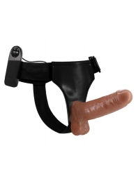 Страпон на трусиках с вибрацией Ultra Passionate Harness - 16 см. - Baile - купить с доставкой в Реутове