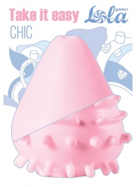 Нежно-розовый мастурбатор Chic - Lola Games - в Реутове купить с доставкой