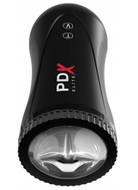 Черный автоматический мастурбатор-ротик Moto Stroker - Pipedream - в Реутове купить с доставкой