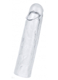 Прозрачная насадка-удлинитель Flawless Clear Penis Sleeve Add 1 - 15,5 см. - Lovetoy - в Реутове купить с доставкой