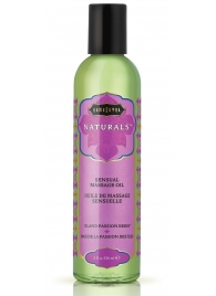 Массажное масло Naturals Island Passion Berry с ароматом тропических фруктов - 236 мл. - Kama Sutra - купить с доставкой в Реутове