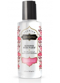 Гель-лубрикант на водной основе Divine Nectars Strawberry Dream с ароматом клубники - 150 мл. - Kama Sutra - купить с доставкой в Реутове
