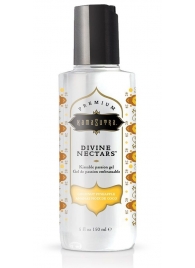 Гель-лубрикант на водной основе Divine Nectars Vanilla с ароматом ванили - 150 мл. - Kama Sutra - купить с доставкой в Реутове