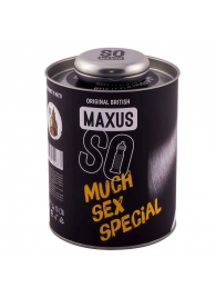 Текстурированные презервативы в кейсе MAXUS So Much Sex - 100 шт. - Maxus - купить с доставкой в Реутове