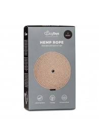 Пеньковая веревка для связывания Hemp Rope - 5 м. - Easy toys - купить с доставкой в Реутове