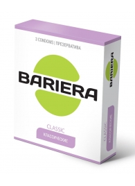 Классические презервативы Bariera Classic - 3 шт. - Bariera - купить с доставкой в Реутове