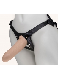 Пустотелый фаллопротез MEN STYLE - 17,5 см. - LOVETOY (А-Полимер) - купить с доставкой в Реутове