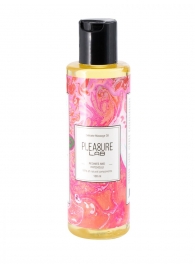 Массажное масло Pleasure Lab Delicate с ароматом пиона и пачули - 100 мл. - Pleasure Lab - купить с доставкой в Реутове