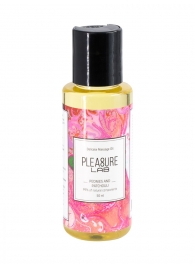 Массажное масло Pleasure Lab Delicate с ароматом пиона и пачули - 50 мл. - Pleasure Lab - купить с доставкой в Реутове