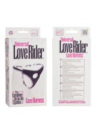 Трусы для страпона с универсальным креплением Universal Love Rider Luxe Harness - California Exotic Novelties - купить с доставкой в Реутове