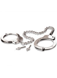 Металлические наручники Metal Leg Cuffs - Pipedream - купить с доставкой в Реутове