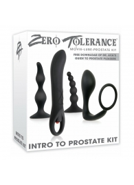 Набор стимуляторов простаты Intro To Prostate Kit - Zero Tolerance - в Реутове купить с доставкой