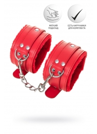 Красные оковы Anonymo из искусственной кожи - ToyFa - купить с доставкой в Реутове