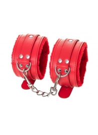 Красные оковы Anonymo из искусственной кожи - ToyFa - купить с доставкой в Реутове