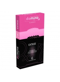 Презервативы с точками и рёбрышками DOMINO Classic Extase - 6 шт. - Domino - купить с доставкой в Реутове