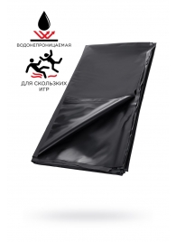 Черная простыня для секса из ПВХ - 220 х 200 см. - ToyFa - купить с доставкой в Реутове