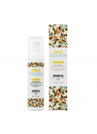 Разогревающее массажное масло с ароматом пина колада Gourmet Pina Colada - 50 мл. - Exsens - купить с доставкой в Реутове