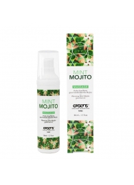 Разогревающее массажное масло с ароматом мохито Gourmet Mint Mojito - 50 мл. - Exsens - купить с доставкой в Реутове
